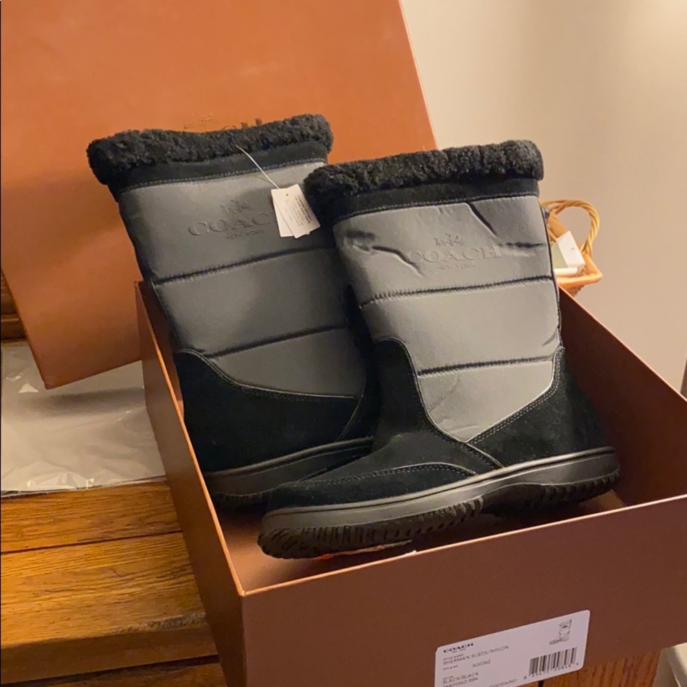 Coach Winter Weather Boots